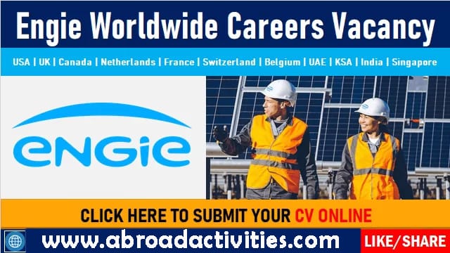 New Jobs in ENGIE Company for 2025