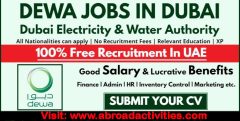 Engineer Jobs Open in the UAE (Dubai Electricity and Water Authority (DEWA)