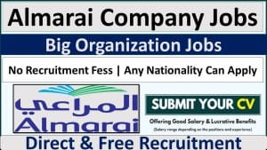 Almarai packing jobs in Saudi Arabia