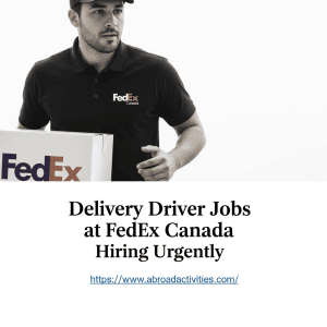 Delivery Driver Jobs at FedEx Canada Hiring Urgently