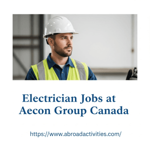 Electrician Jobs at Aecon Group Canada