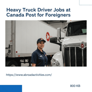 Heavy Truck Driver Jobs at Canada Post for Foreigners