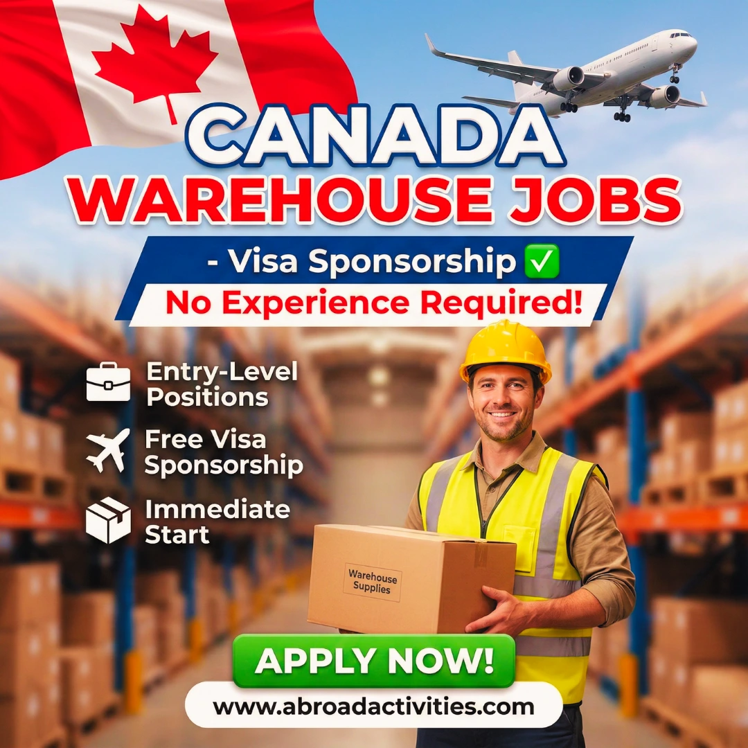 Canada Warehouse Jobs with Visa Sponsorship No Experience