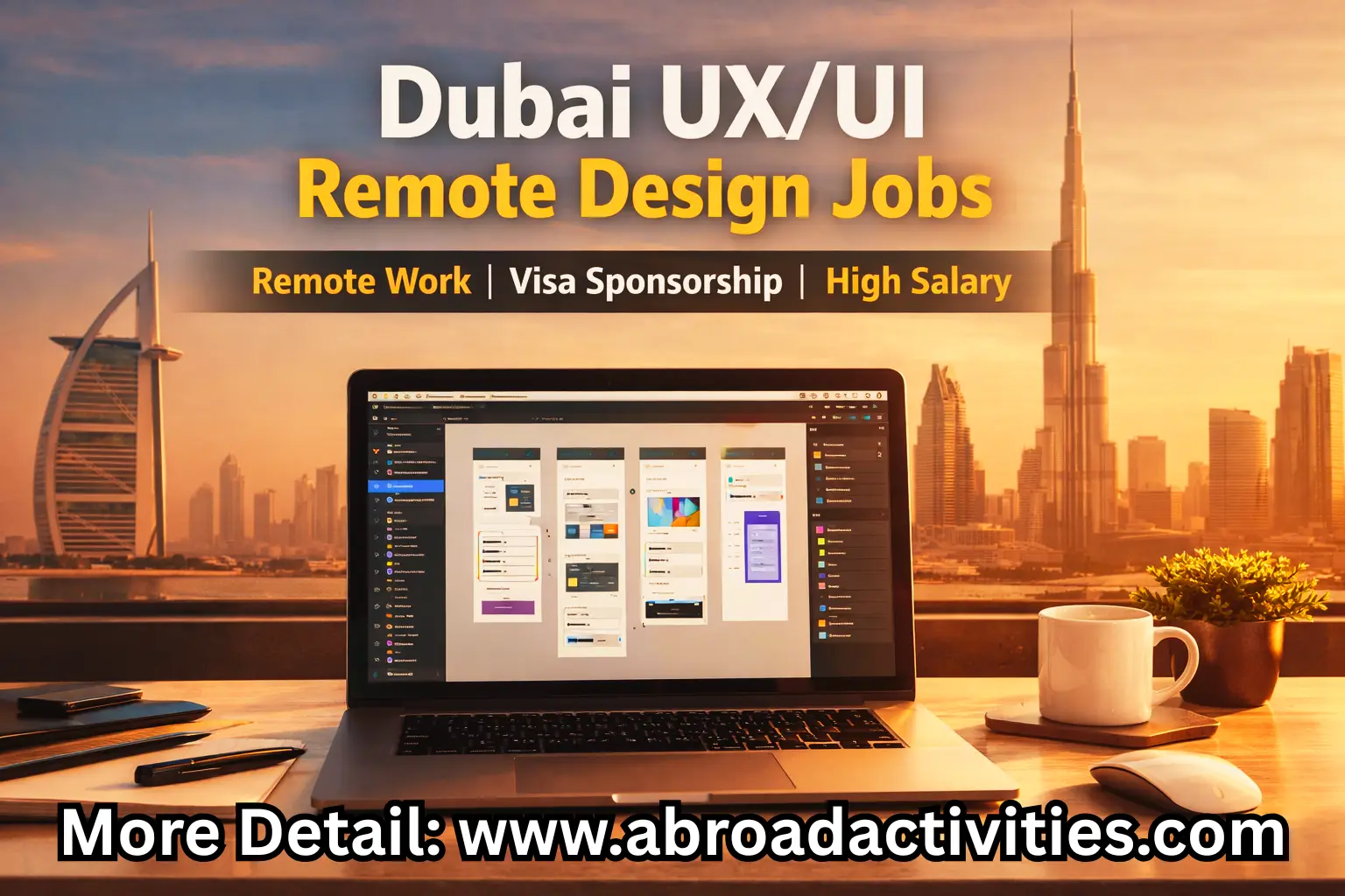 Dubai UX/UI remote design jobs in Dubai