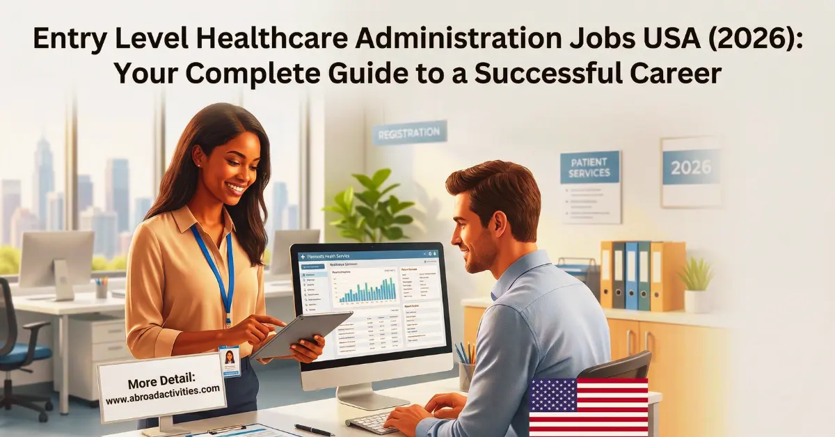 Entry Level Healthcare Administration Jobs USA 2026