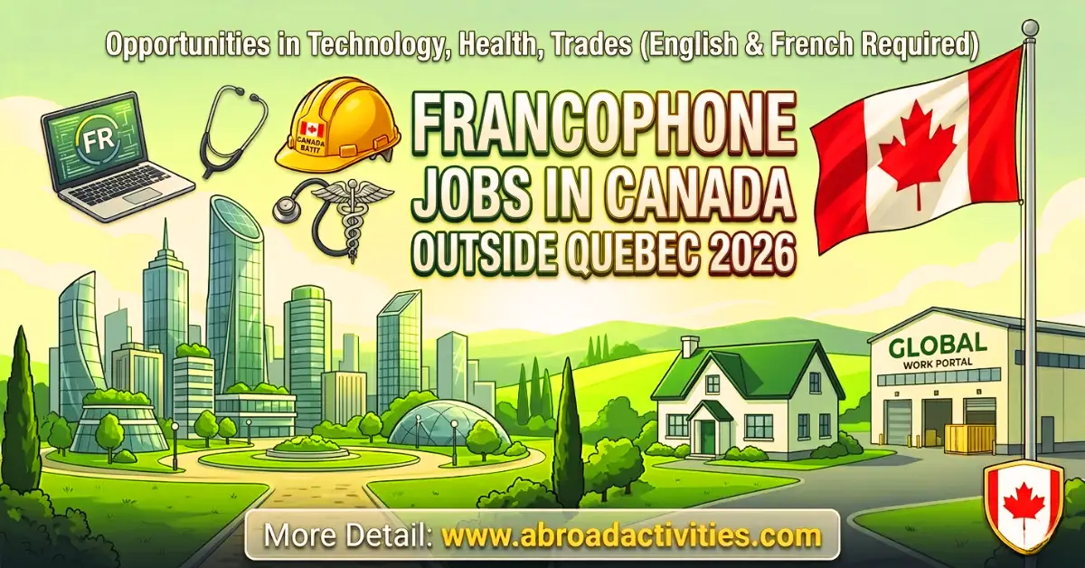 French speaking jobs in Canada outside Quebec 2026