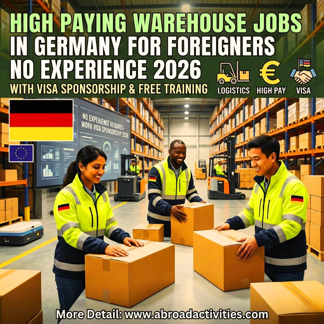 High Paying Warehouse Jobs in Germany for Foreigners No Experience