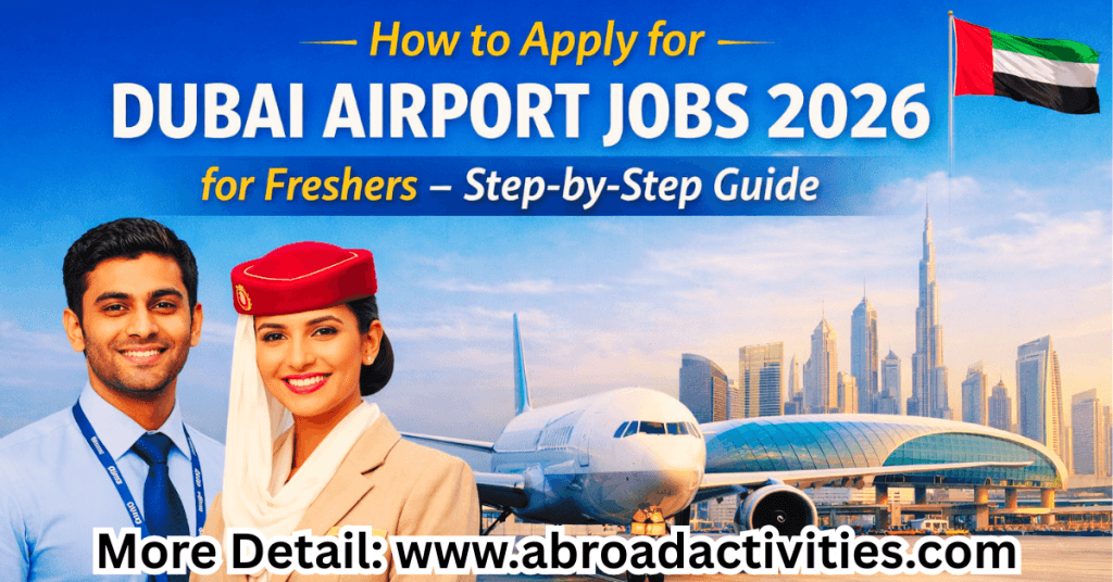 How To Apply Dubai Airport Jobs 2026 For Freshers – Step By Step Guide