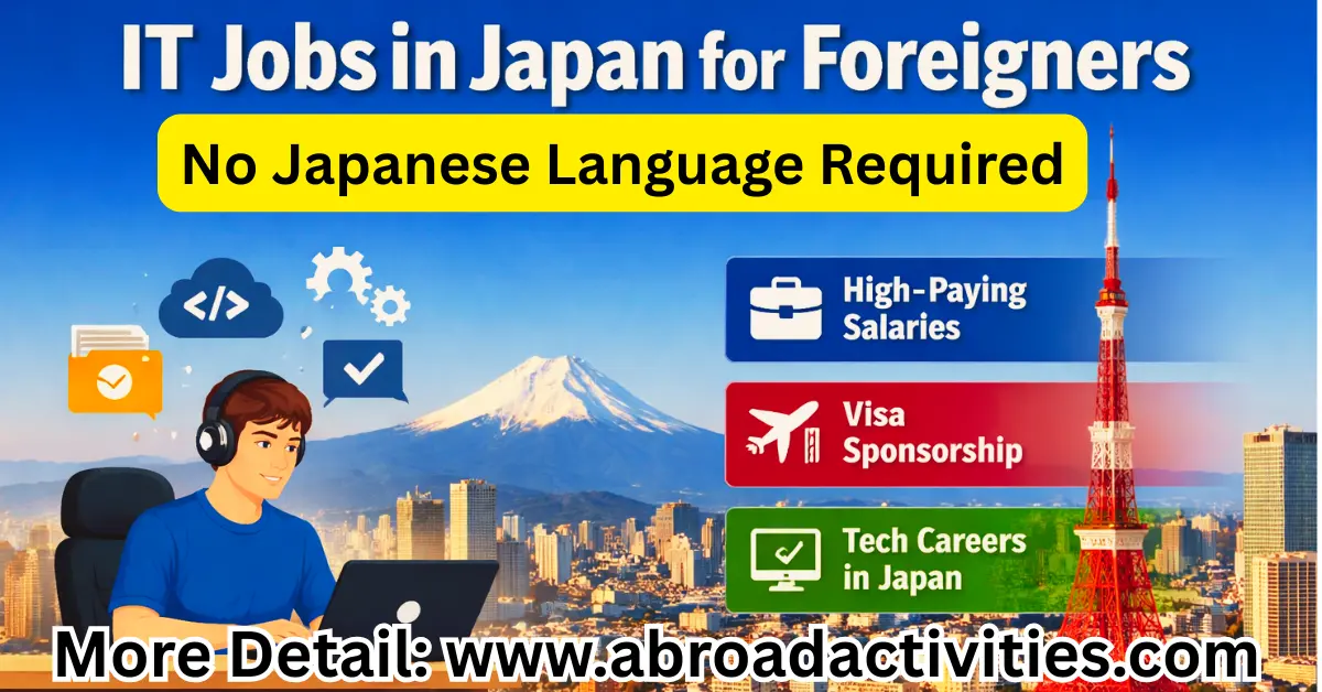 IT Jobs in Japan for Foreigners No Japanese Language Required