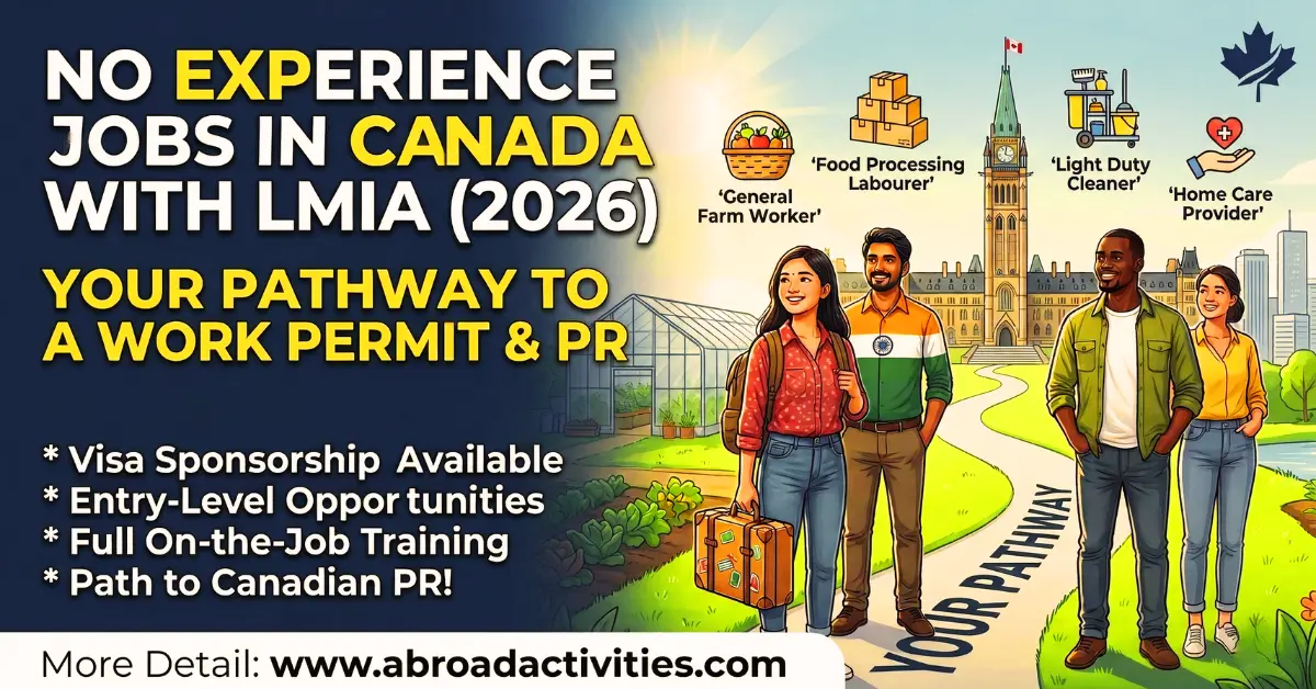 No Experience Jobs in Canada with LMIA