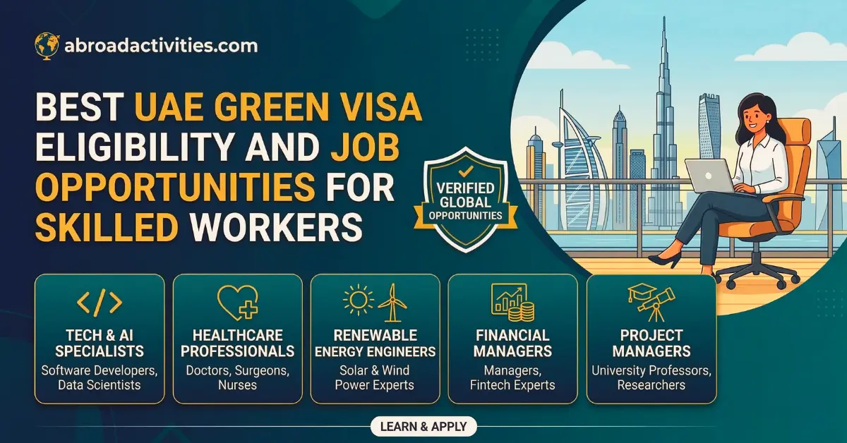 UAE Green Visa Eligibility and Job Opportunities for Skilled Workers