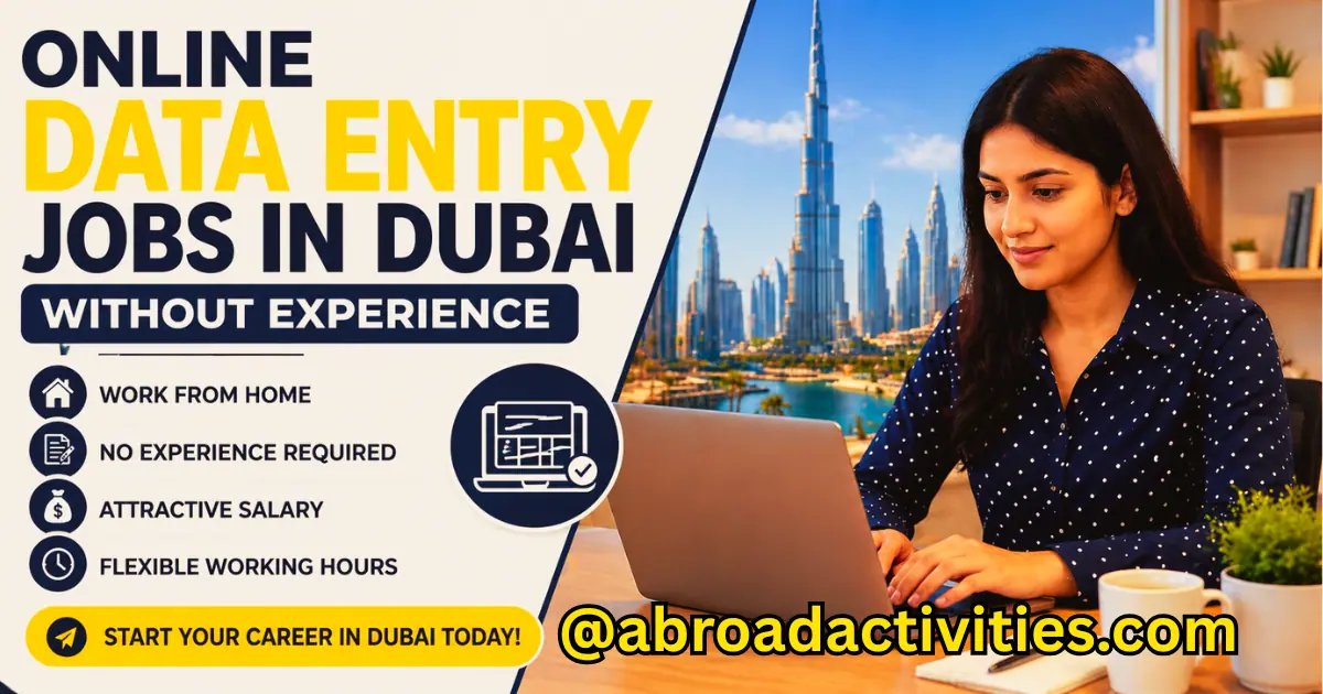 Online Data Entry Jobs in Dubai Without Experience