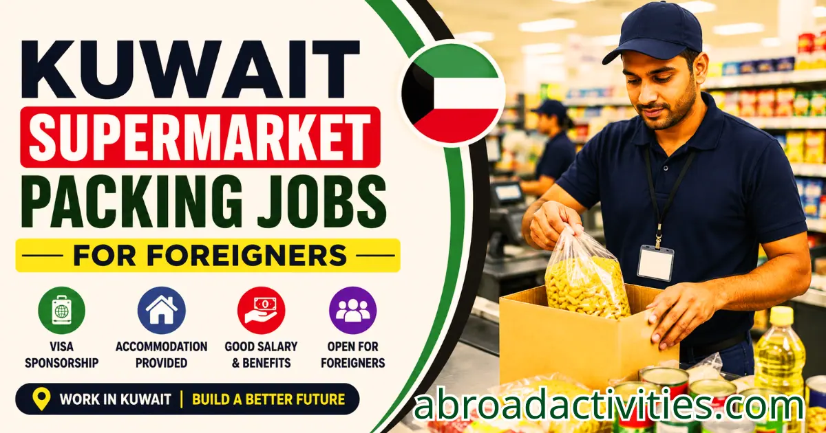 Kuwait Supermarket Packing Jobs for Foreigners