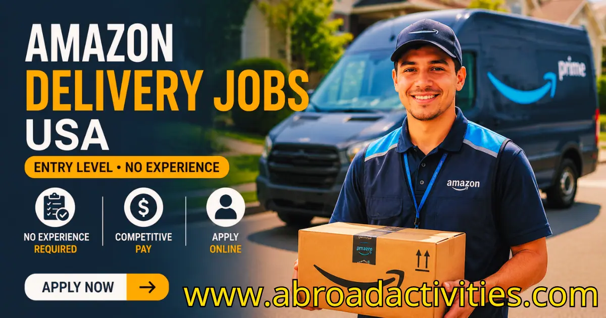 Amazon Delivery Jobs USA Entry Level No Experience