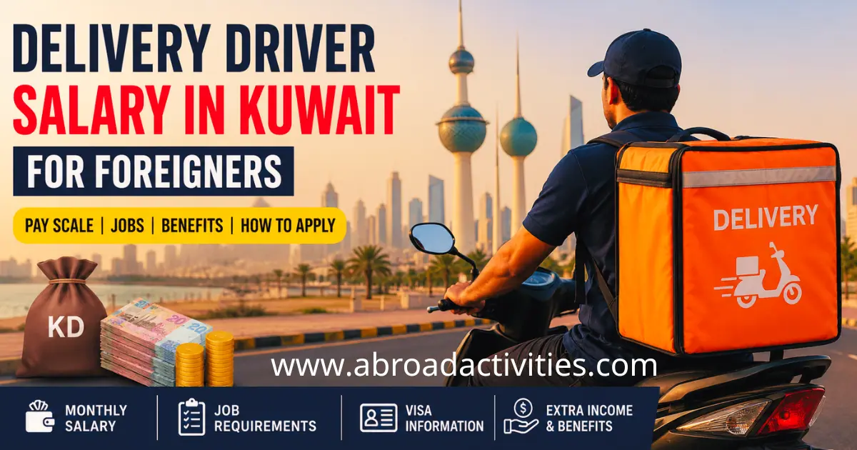 Delivery Driver Salary in Kuwait for Foreigners