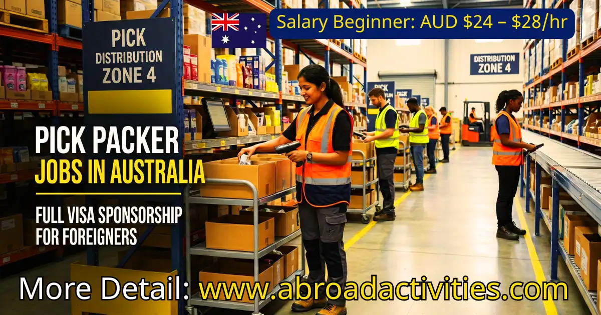 Pick Packer Jobs in Australia for Foreigners